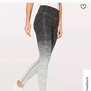 Lululemon Wunder Under Pant HR ombré